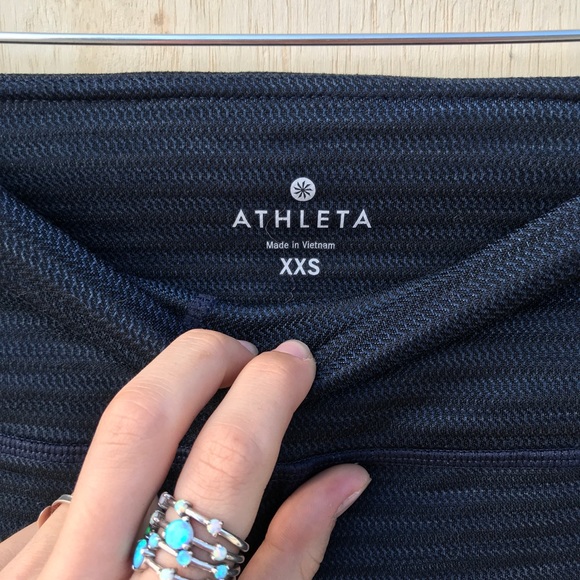 Athleta Jacquared Mantra Mesh High Waist Leggings - Picture 5 of 8